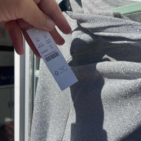 J Crew Lurex Twist Back Dress NWT - Picture 10 of 15